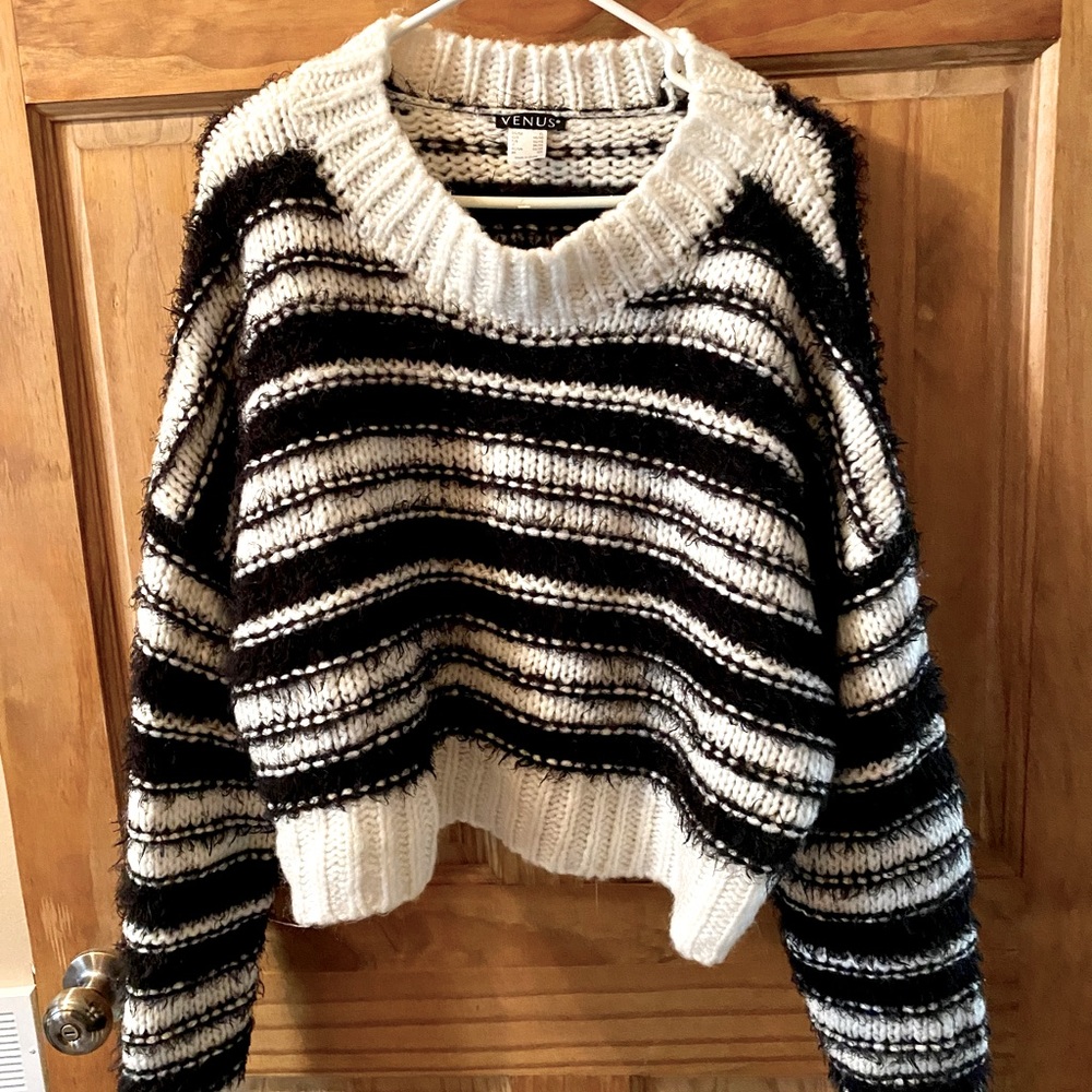 NWT Cozy Striped Sweater